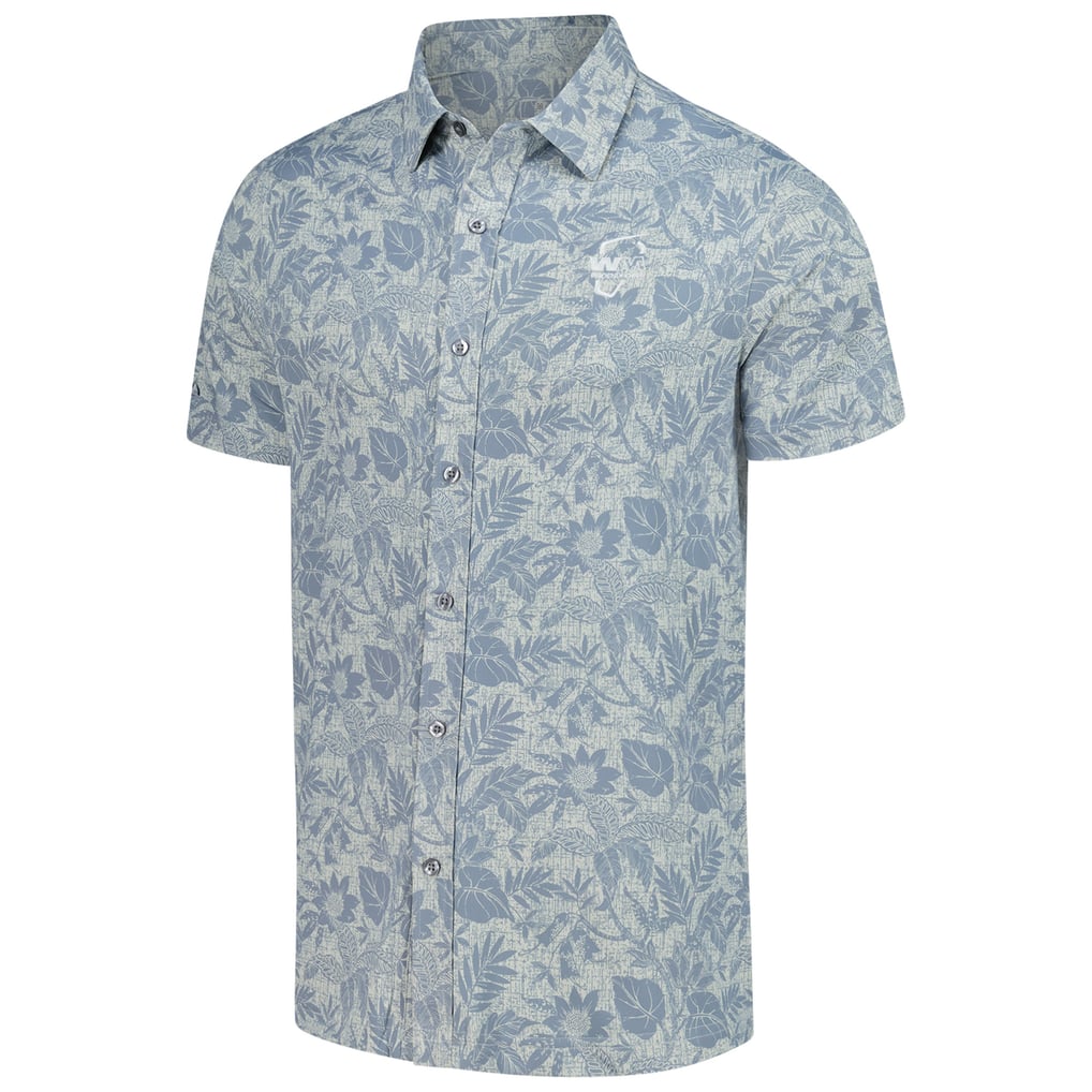  WM Phoenix Open Ahead Alamos Button-Up Shirt - Gray